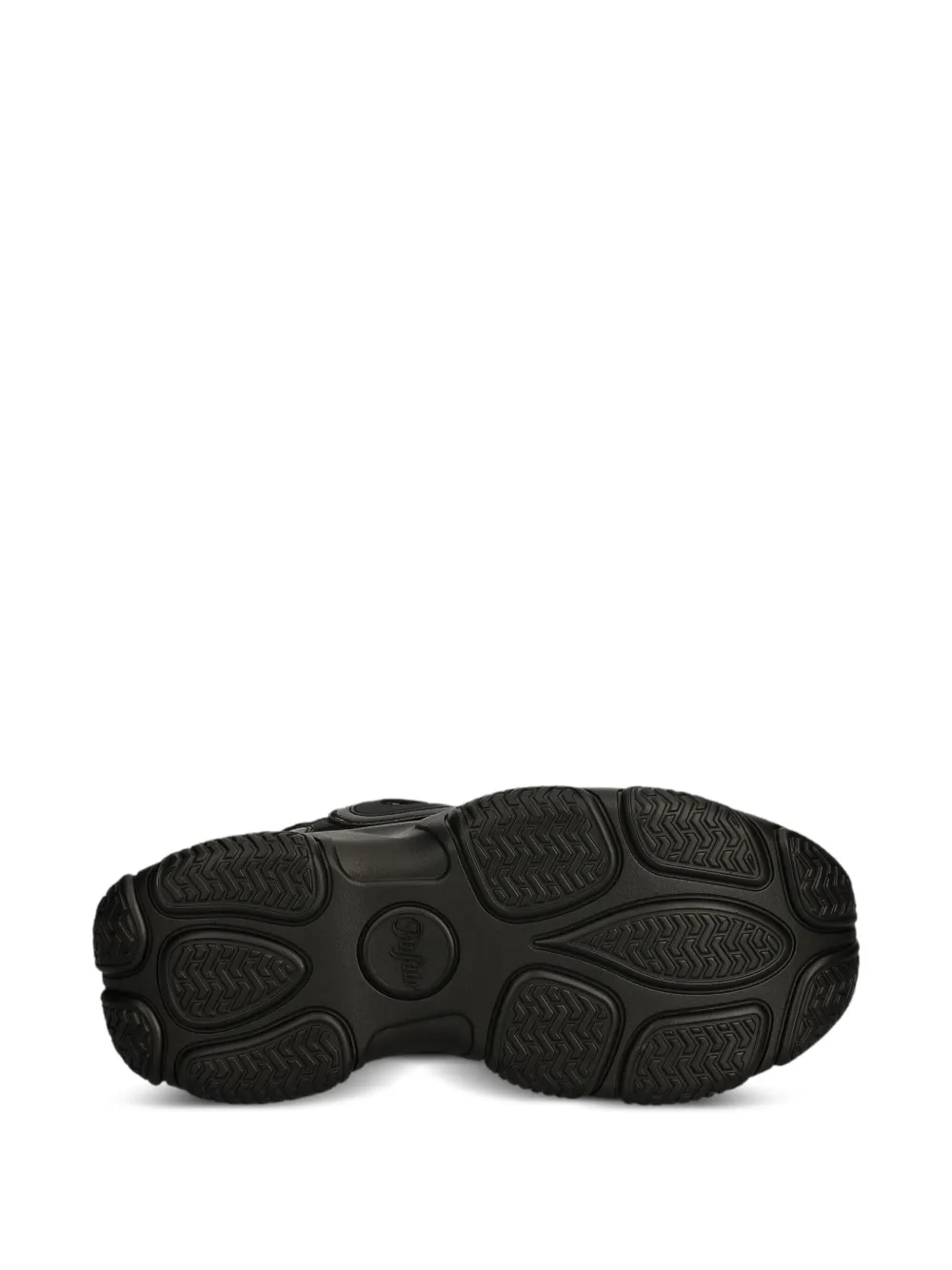 Buffalo Sneakers met plateauzool Zwart