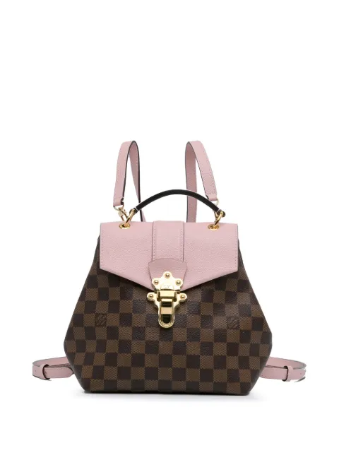 Louis Vuitton Pre-Owned 2019 Damier Ebene Clapton backpack WOMEN