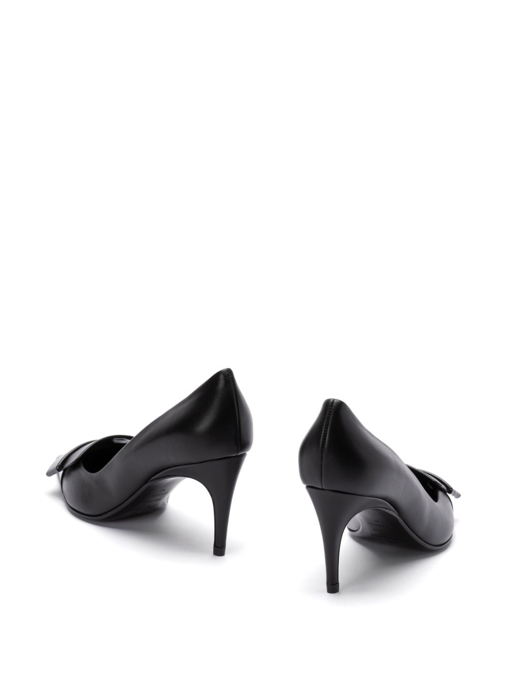 Sergio Rossi 75mm leather pumps Black