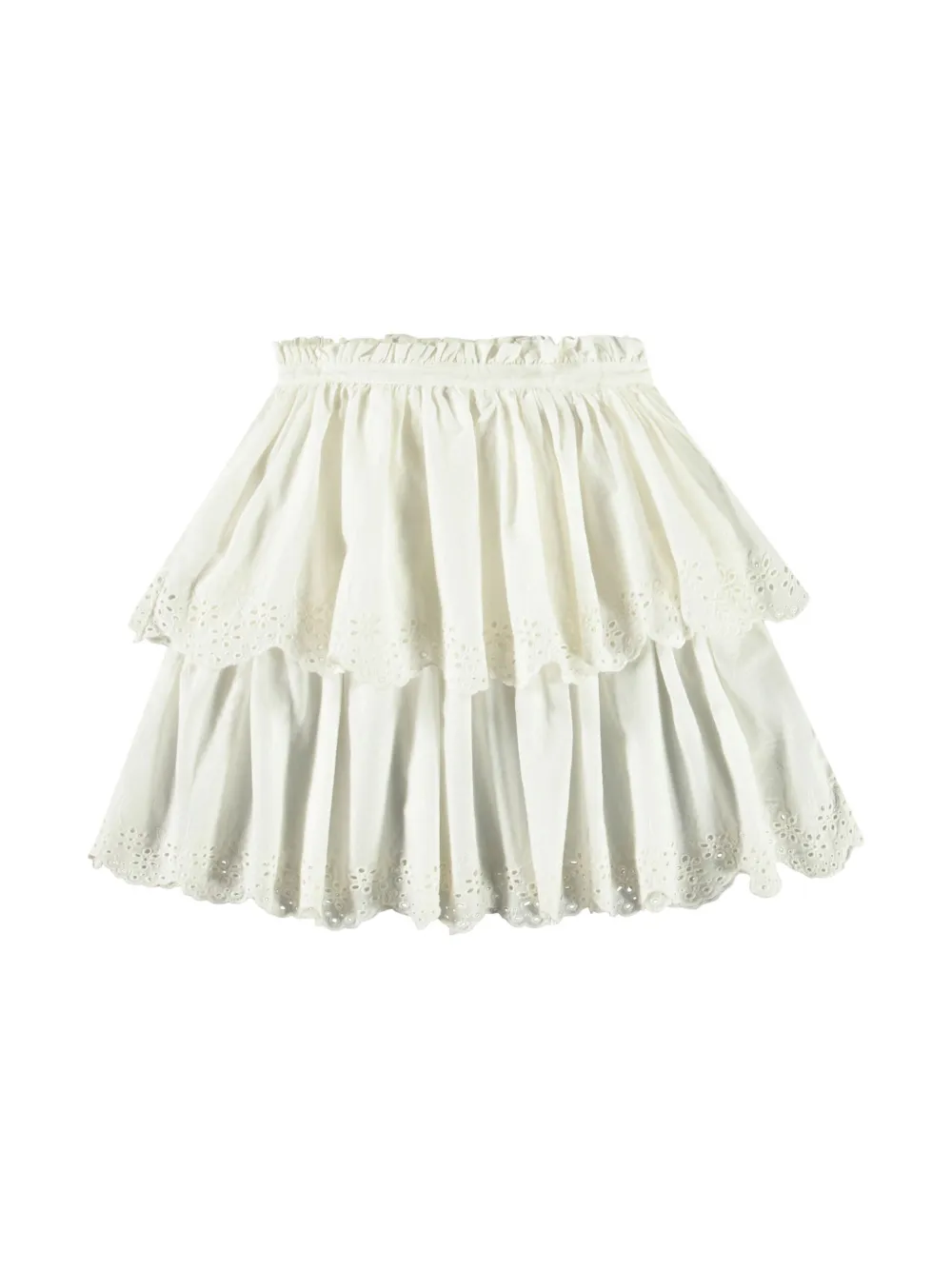 Molo Brianna rok met ruches Beige