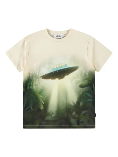 Molo graphic-print organic cotton T-shirt