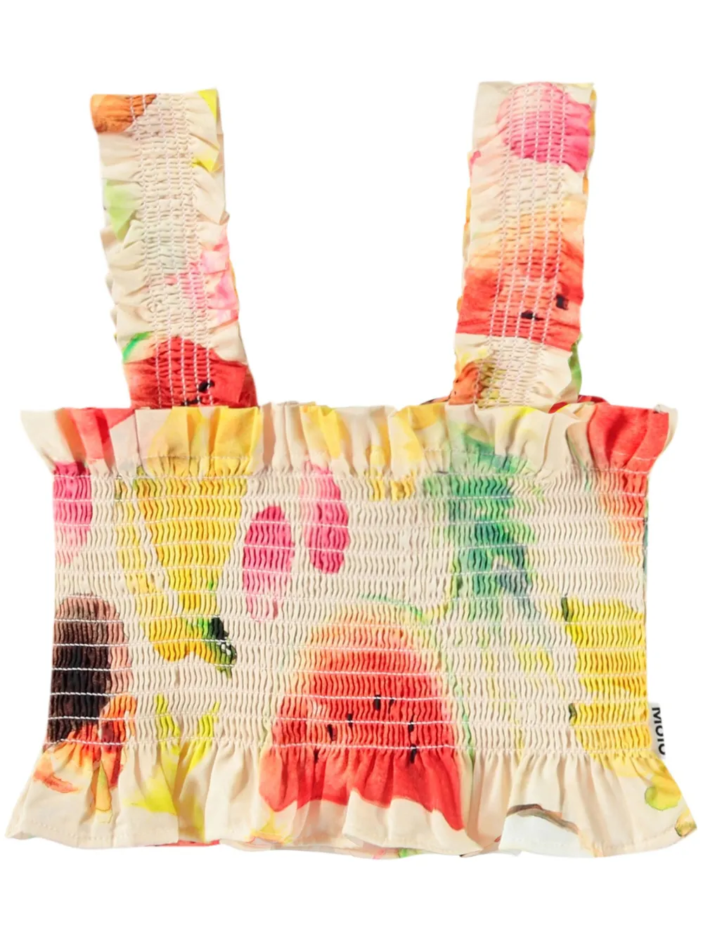 Molo Rolfia top - Toni neutri