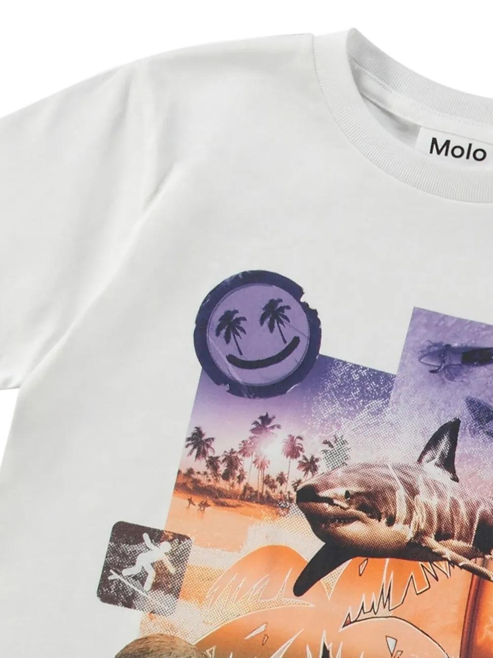 Molo Rame T-shirt Wit