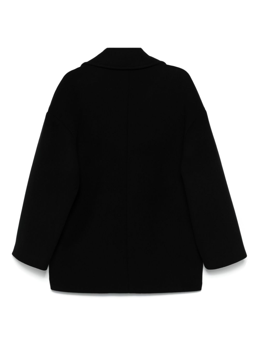 Shop Frenken Water Peacoat In Black