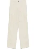 Frenken high-waisted trousers - White