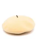 Brunello Cucinelli wool beret - Yellow