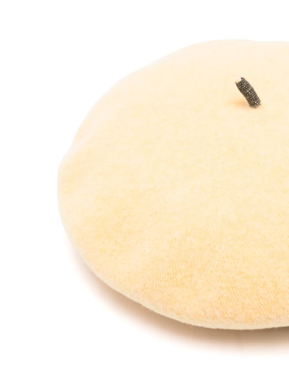 brunellocucinelli Brunello Cucinelli Wollen baret - Geel
