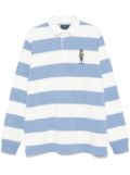 Polo Ralph Lauren Polo Bear-embroidered polo shirt - Blue