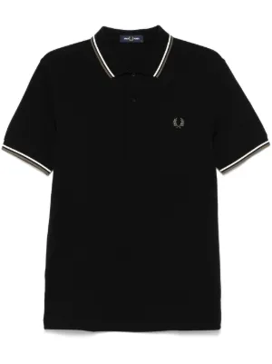 Carhartt WIP ロゴ ポロシャツ | ブラック | FARFETCH JP