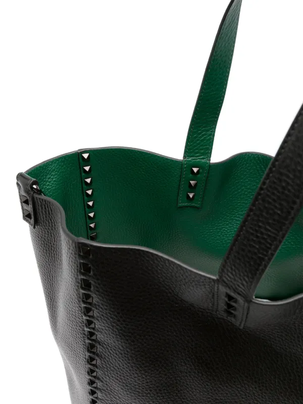 Valentino Garavani ロックスタッズ ハンドバッグ | ブラック