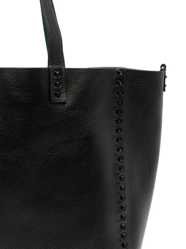 Valentino Garavani ロックスタッズ ハンドバッグ | ブラック