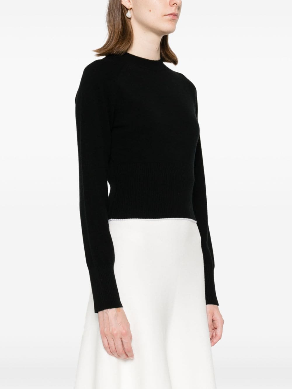 Shop Jacquemus La Maille Soglia Sweater In Black