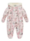 guess kids graphic-print pajamas - Pink