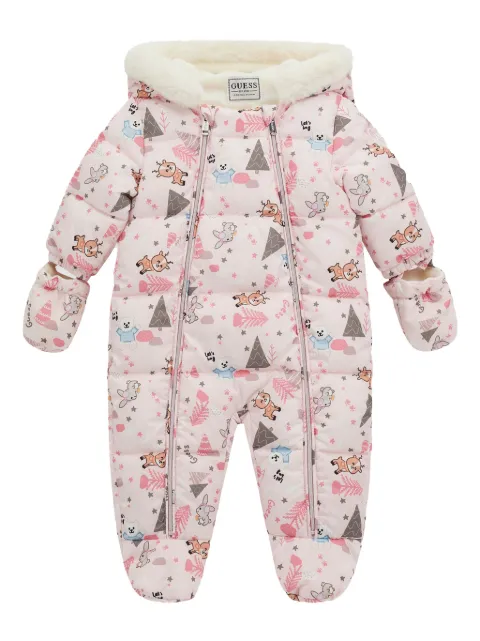 guess kids pijama con estampado gráfico