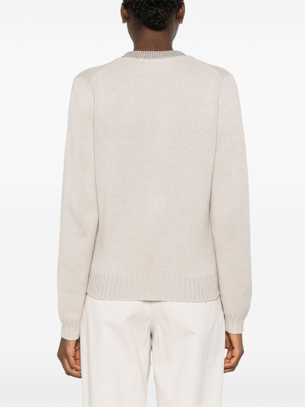 Brunello Cucinelli Monili chain-detail sweater Women