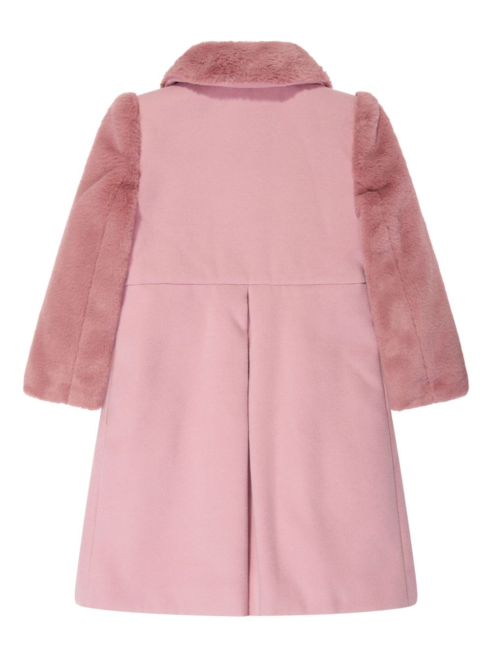 Patachou panelled coat - Pink