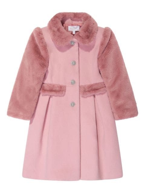 Patachou panelled coat