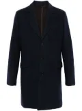 Manzoni 24 brushed-finish coat - Blue