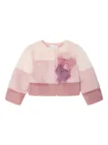 Patachou faux-fur jacket - Pink