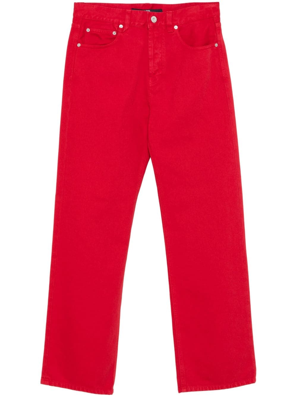 Jacquemus Le de-Nîmes Droit jeans Rood