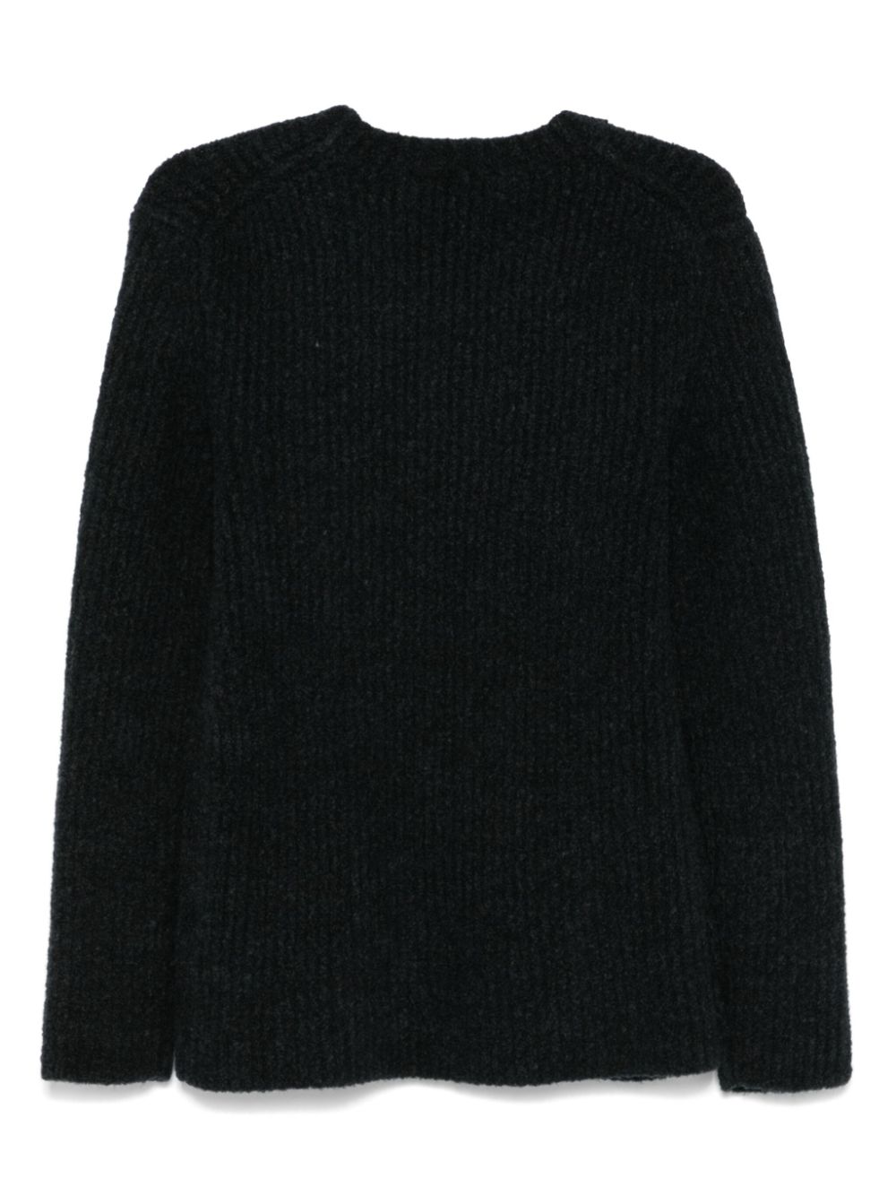 Autry Geribbelde sweater - Grijs