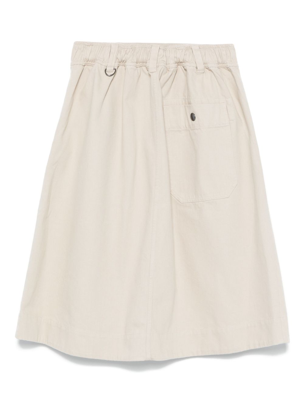 Margaret Howell Geweven mini-rok - Beige