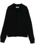 Margaret Howell tie-neck sweater - Black