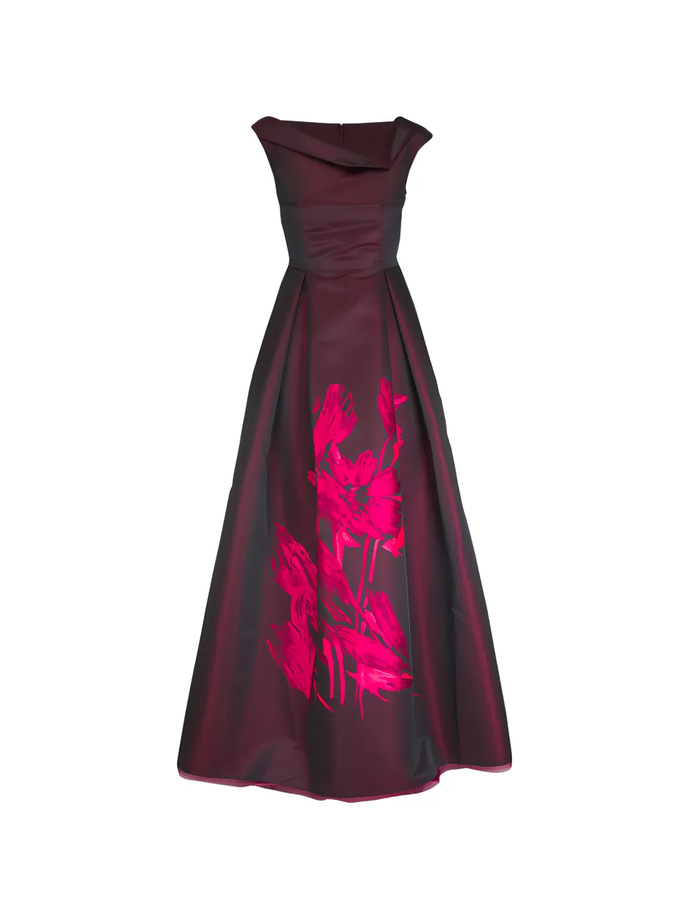 Talbot Runhof floral-print dress - Rot