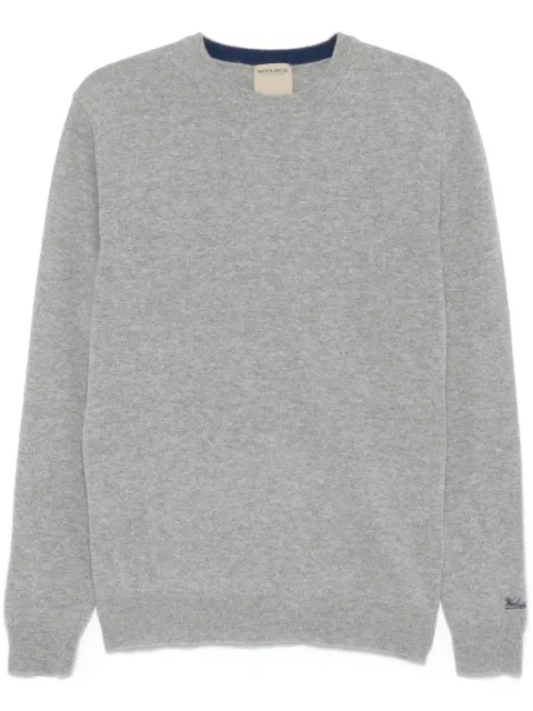 Woolrich logo-embroidered jumper 