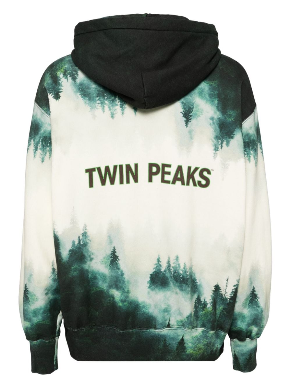 Undercover Hoodie met grafische print - Groen