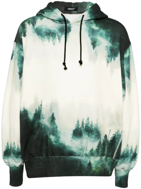 Undercover graphic print hoodie