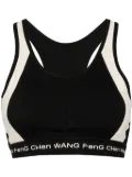 Feng Chen Wang yoga sports bra - Black