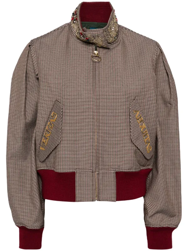 Kolor Check Pattern Jacket | Red | FARFETCH BN