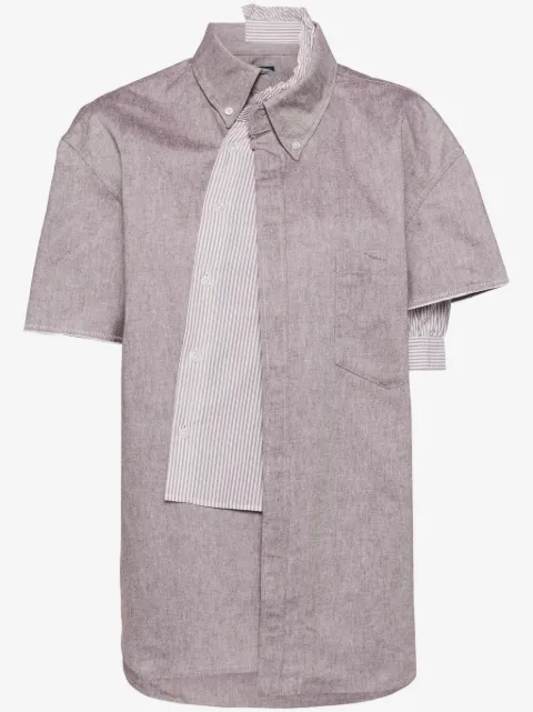 Kolor asymmetric design shirt
