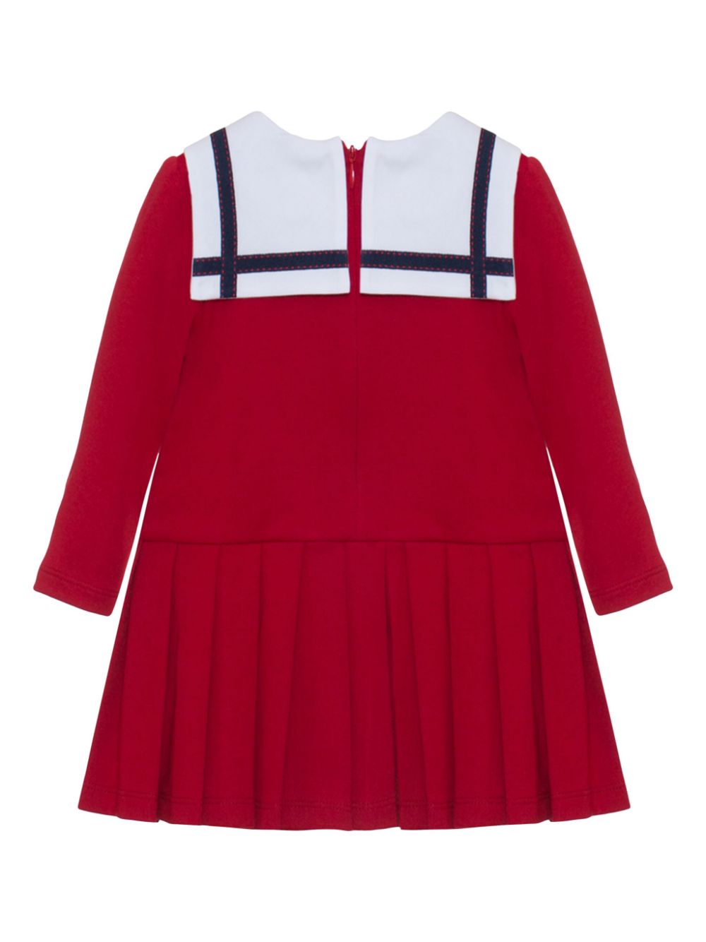 Patachou Jurk met strikdetail - Rood