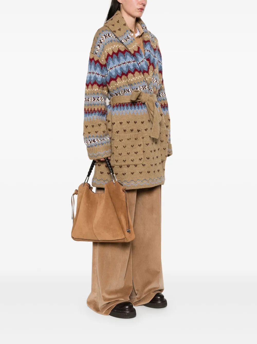 GIANNI CHIARINI Era shopper - Bruin