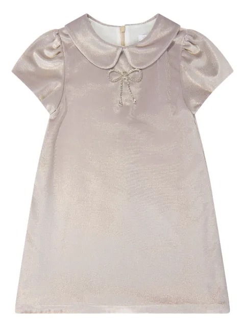 Patachou metallic-effect dress