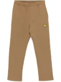 BARROW flocked-logo track pants - Brown