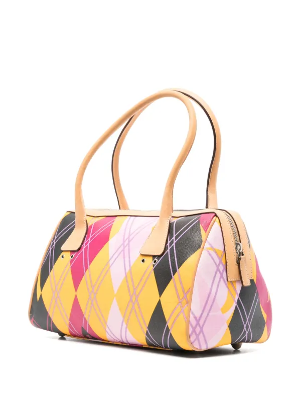 Checkered dior bag store