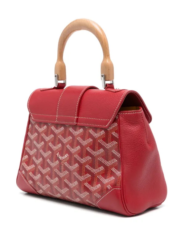Goyard Pre Owned Mini Soft Saigon Tote Bag Red FARFETCH AE