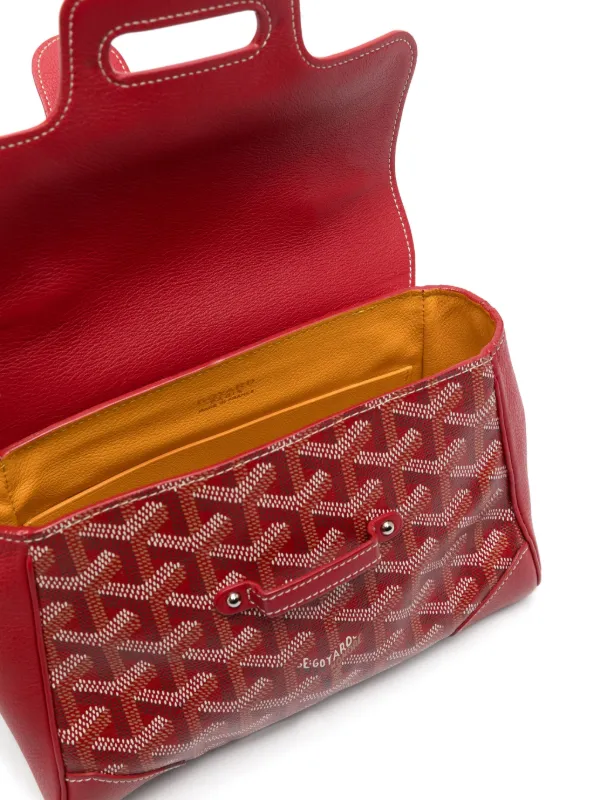 Red goyard purse on sale