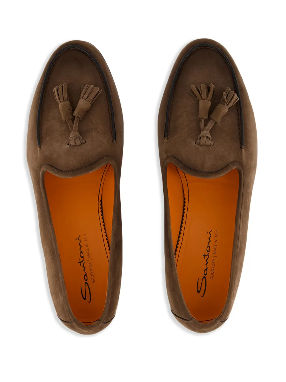 Santoni タッセル スエードローファー | ブラウン | FARFETCH JP Santoni タッセル スエードローファー | ブラウン | FARFETCH JP