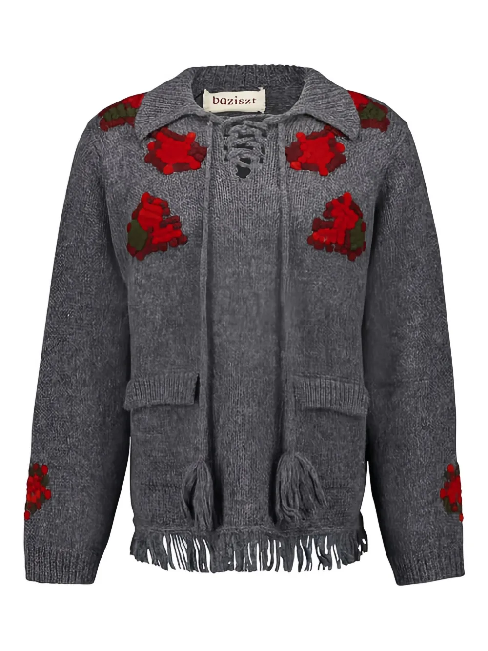 Baziszt alpaca wool jumper | Grey | Image 1