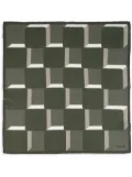 TOM FORD printed pocket square - Green