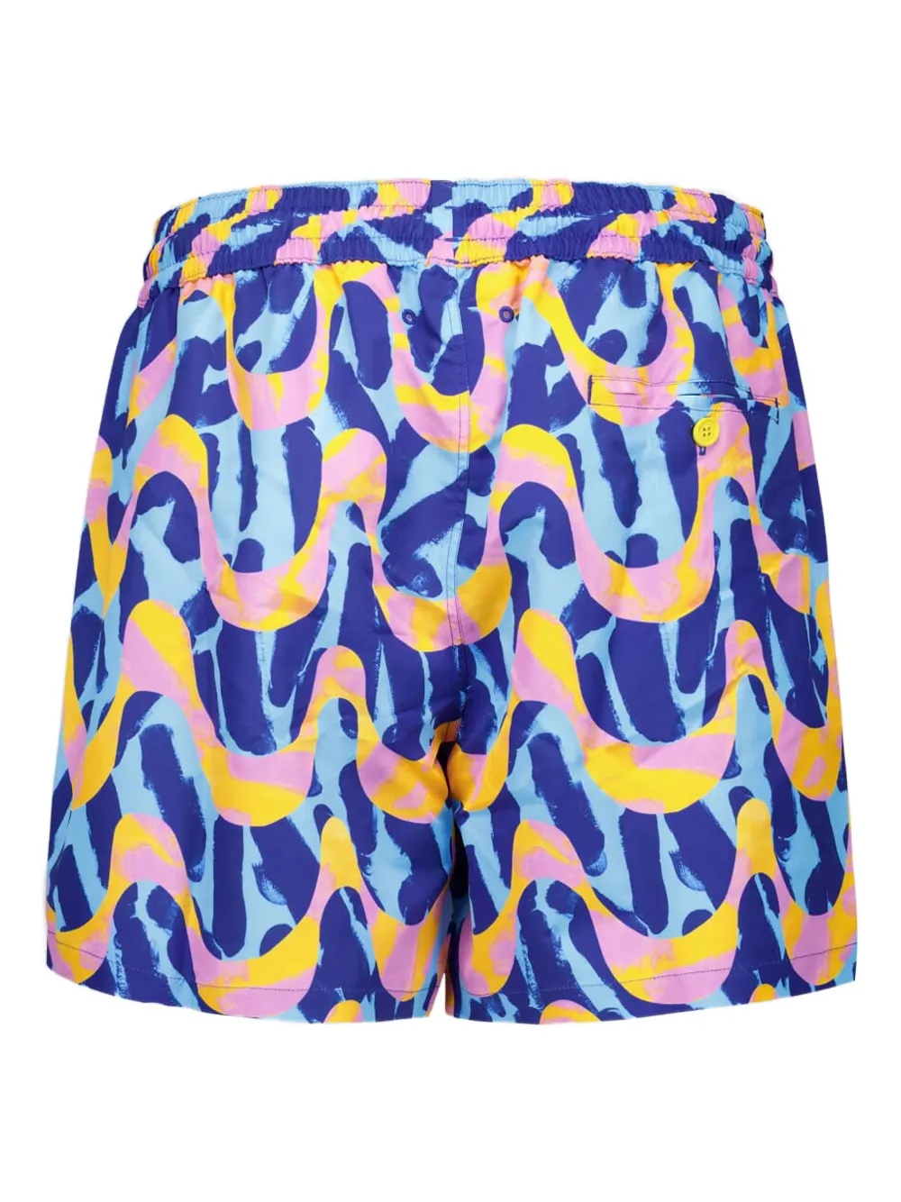 abstract-print swim shorts