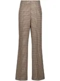 PAULA houndstooth-pattern trousers - Neutrals