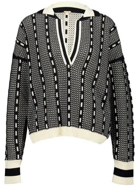 Johanna Ortiz geometric-print jumper