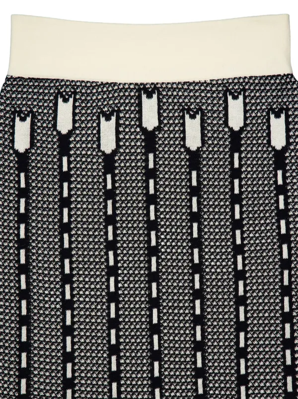 Matrix Midi Skirt in Black Matrix Midi Skirt in Black
