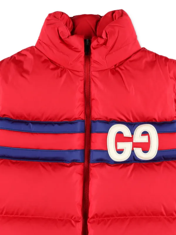 Gucci Kids エンブロイダリーベスト | レッド | FARFETCH JP