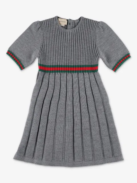 Gucci Kids ribbed-knit dress
